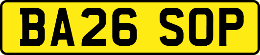 BA26SOP