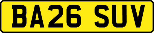 BA26SUV