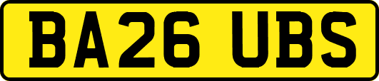 BA26UBS