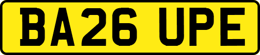 BA26UPE