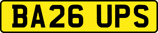 BA26UPS