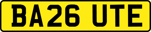BA26UTE