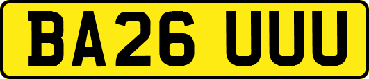 BA26UUU