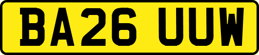 BA26UUW