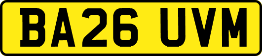 BA26UVM