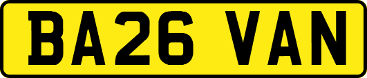 BA26VAN