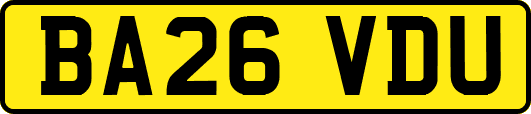 BA26VDU