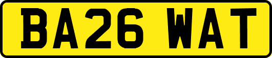 BA26WAT