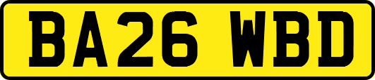 BA26WBD