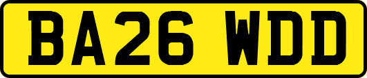 BA26WDD