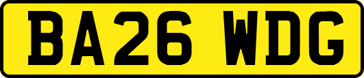 BA26WDG
