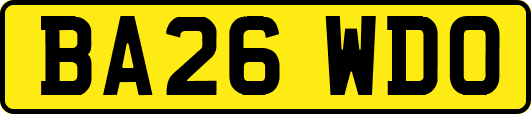 BA26WDO