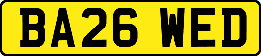 BA26WED