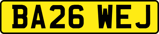 BA26WEJ