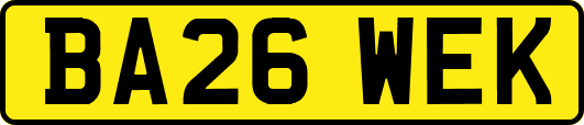 BA26WEK