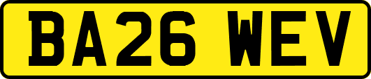 BA26WEV