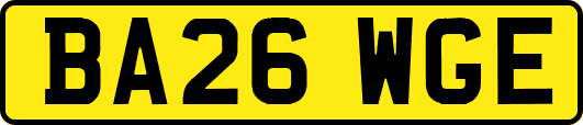 BA26WGE