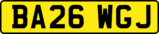 BA26WGJ