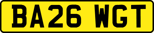 BA26WGT