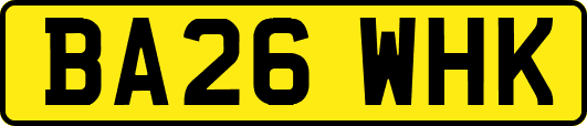 BA26WHK