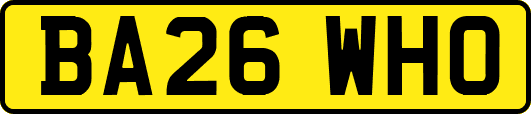 BA26WHO