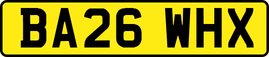 BA26WHX