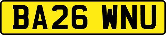 BA26WNU