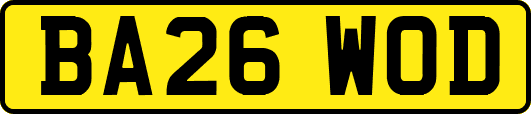 BA26WOD