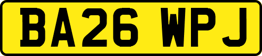 BA26WPJ