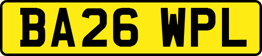 BA26WPL