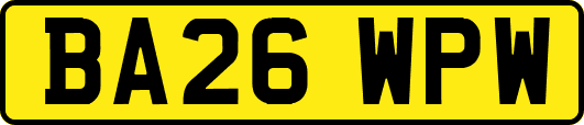 BA26WPW
