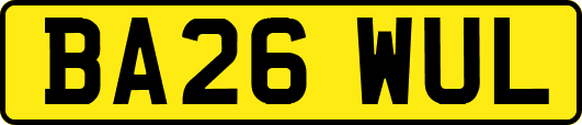 BA26WUL