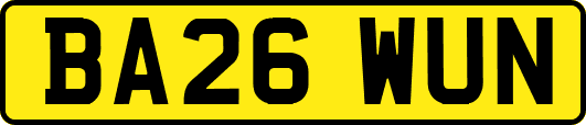 BA26WUN