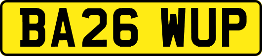 BA26WUP