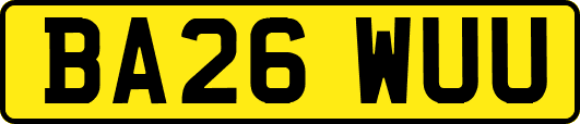 BA26WUU