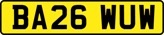 BA26WUW