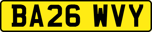 BA26WVY