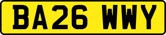 BA26WWY