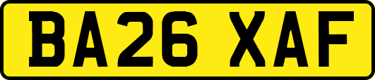 BA26XAF