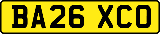 BA26XCO