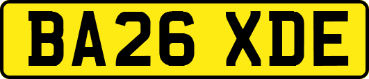 BA26XDE