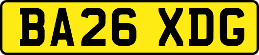 BA26XDG