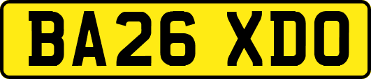 BA26XDO