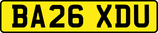 BA26XDU