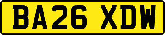 BA26XDW