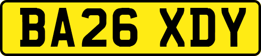 BA26XDY
