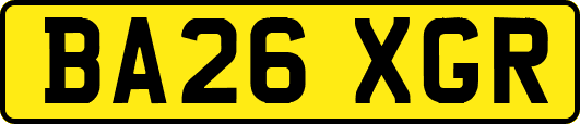 BA26XGR