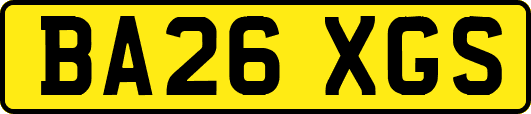 BA26XGS