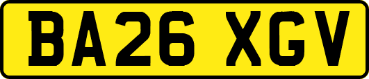 BA26XGV
