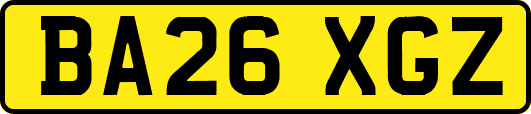 BA26XGZ